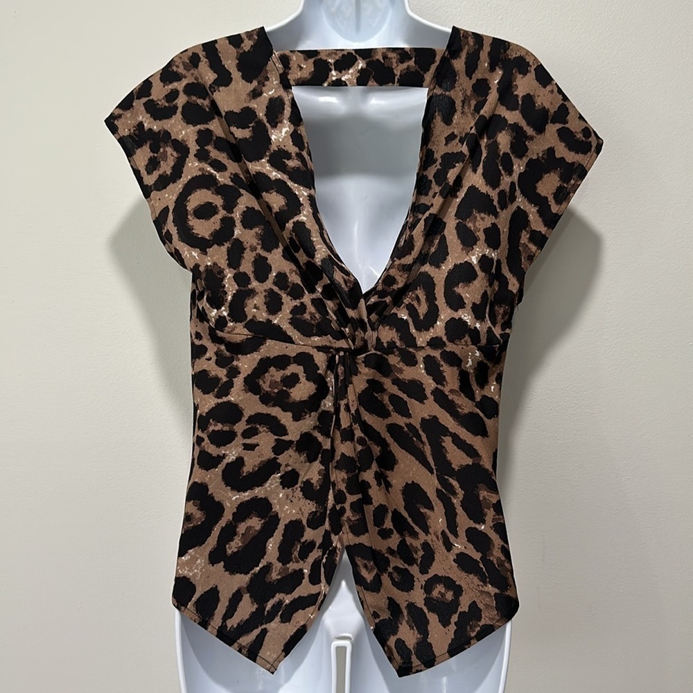 Leopard blouse - Picture 3 of 4